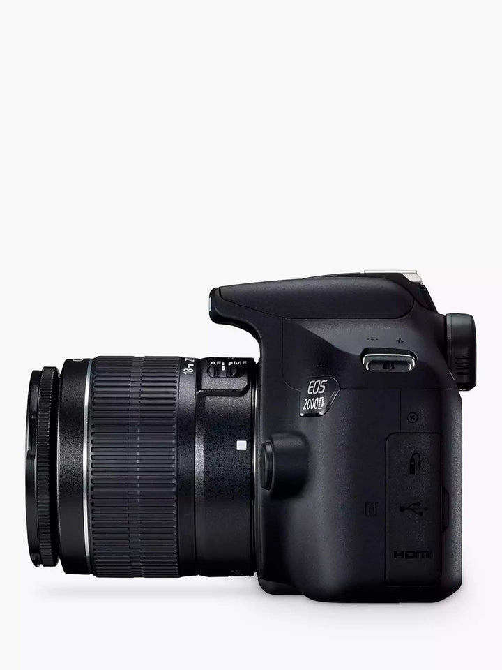 Canon EOS 2000d Kit Cámara Réflex 24,1mp WiFi NFC + Objetivo Ef-s18-55mm + Bolsa + Sd 16gb