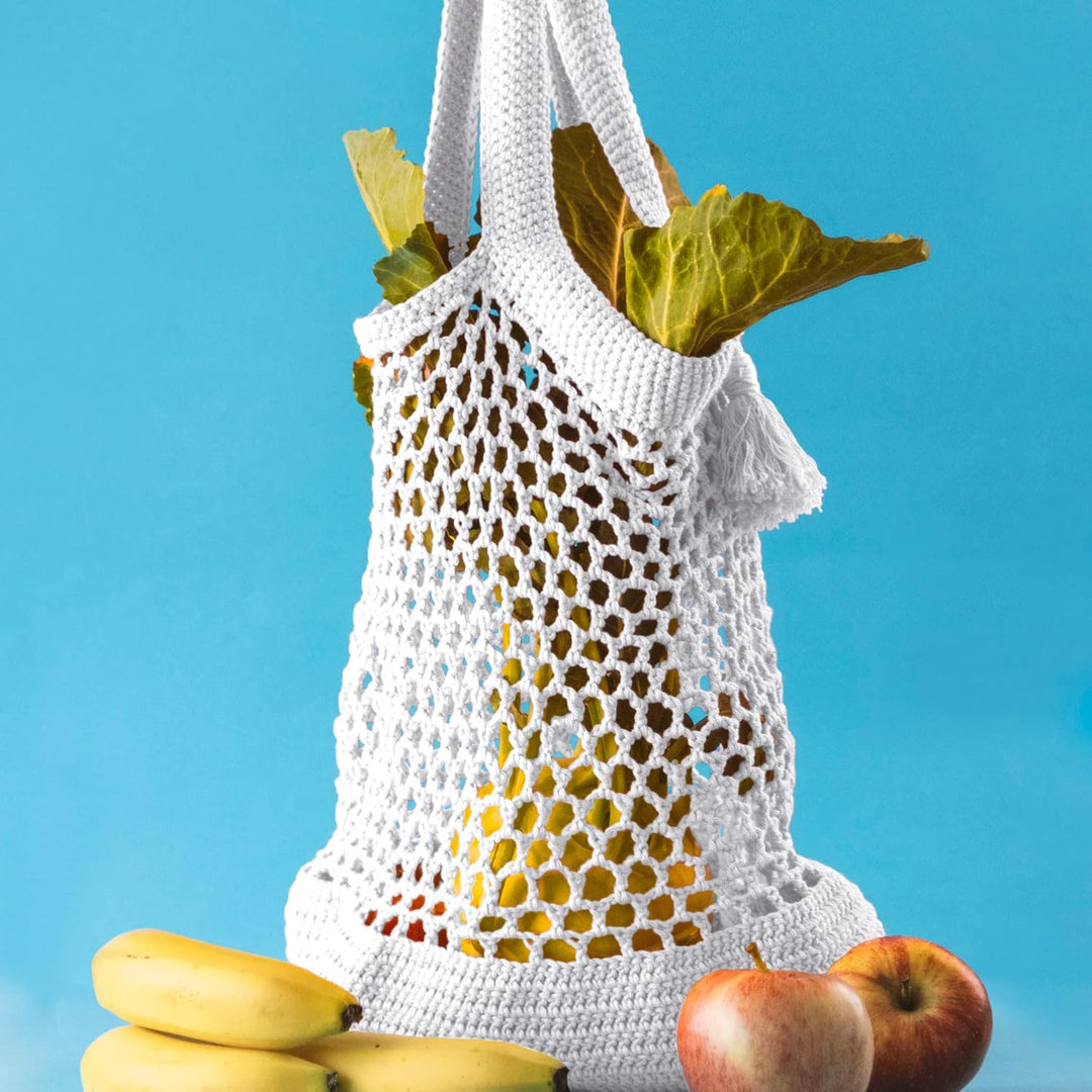 myboshi Häkelset Einkaufstasche noplasticbag, inkl. No.2 Wolle, Nadel und Anleitung, Häkelpaket, 85%