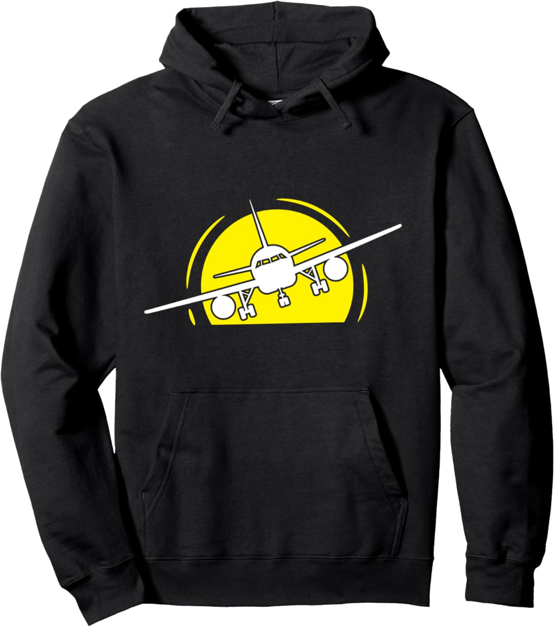 Flugzeug Pilot Fliegen Flugsport Geschenk Hoodie Pullover Hoodie