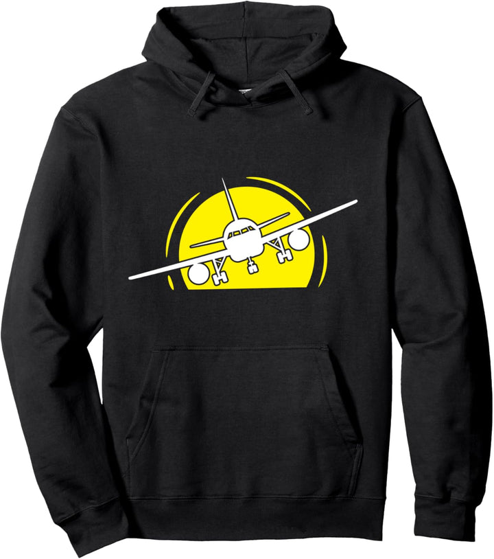 Flugzeug Pilot Fliegen Flugsport Geschenk Hoodie Pullover Hoodie