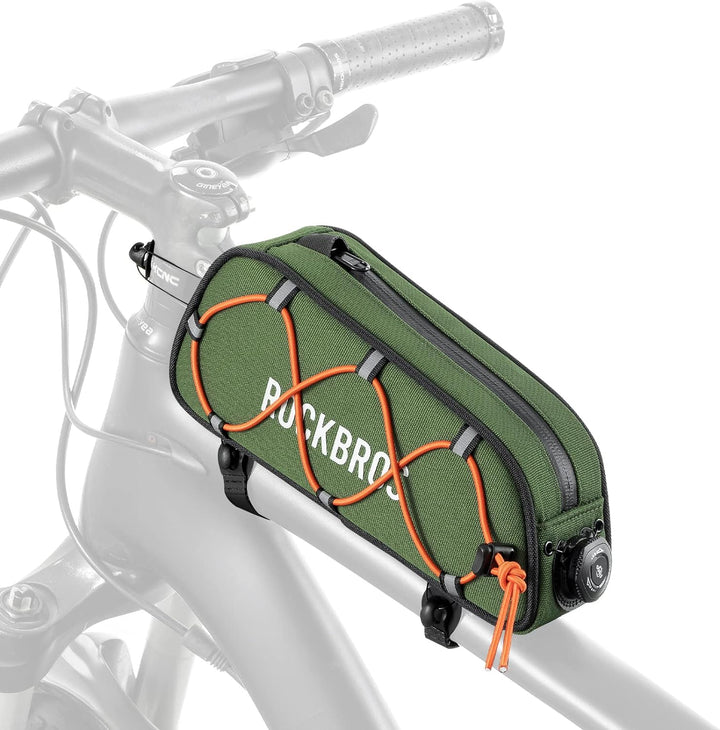ROCKBROS Road-to-Sky Fahrrad Rahmentasche Wasserabweisend Oberrohrtasche 0,7L Reflektierend Fahrradt