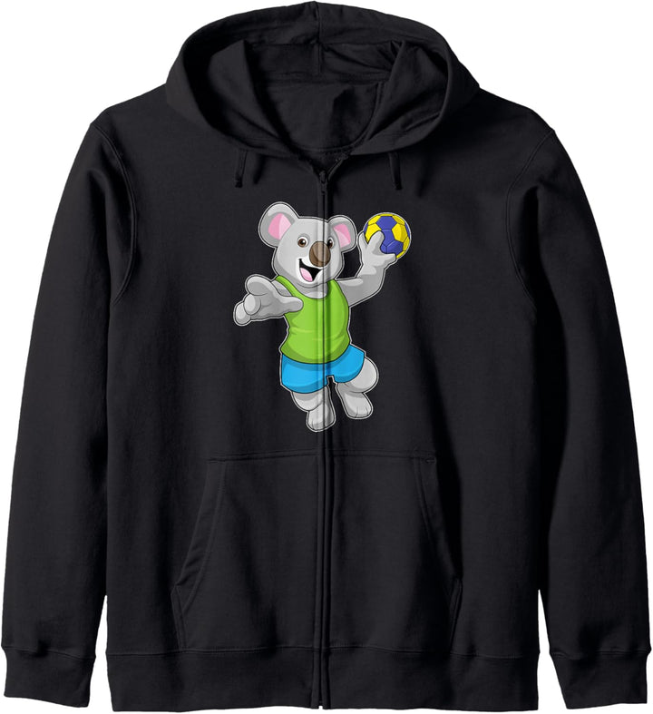 Koala Handballer Handball Sport Kapuzenjacke