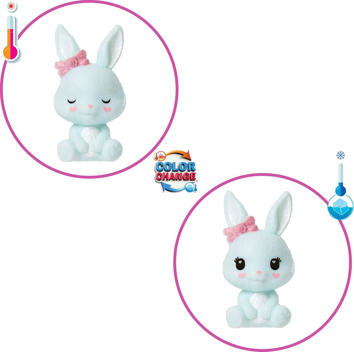 Barbie Cutie Reveal Glücksbärchis kleine Chelsea-Puppe und Zubehör, Serie 2 mit Plüschkostüm und 6 Ü