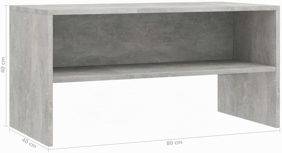 vidaXL TV Schrank Lowboard Couchtisch Fernsehschrank Fernsehtisch Sofatisch TV Tisch Möbel Board Sid