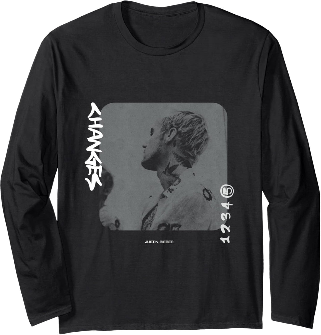 Justin Bieber ändert sich Langarmshirt