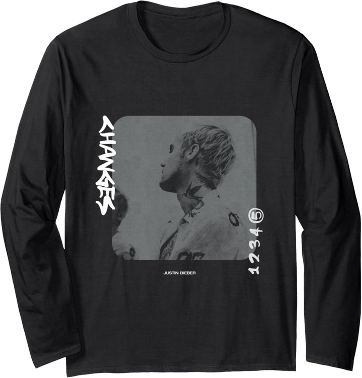 Justin Bieber ändert sich Langarmshirt