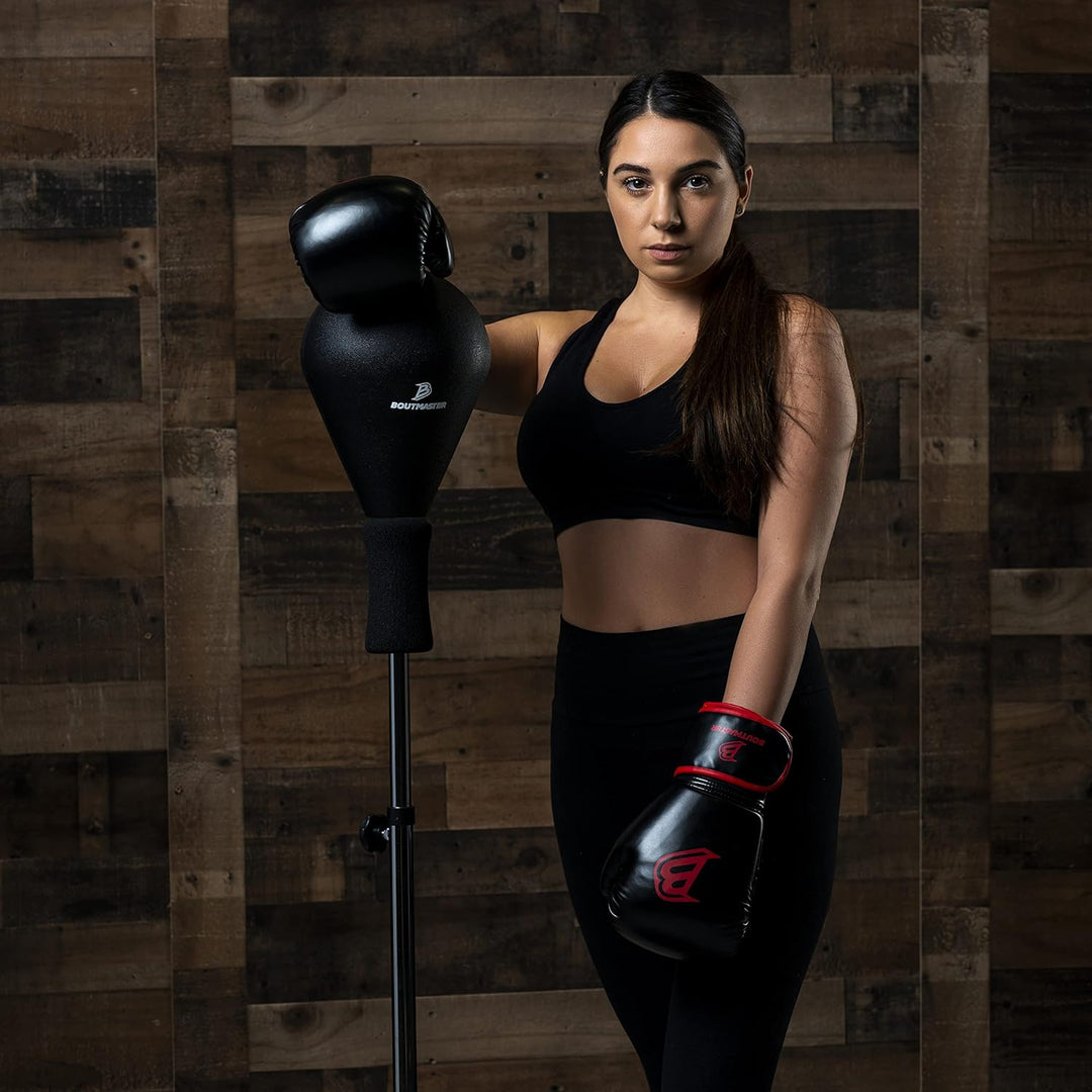 Punching Bag with Stand, Boxing Bag for Teens & Adults - Height Adjustable - Speed Bag for Training,