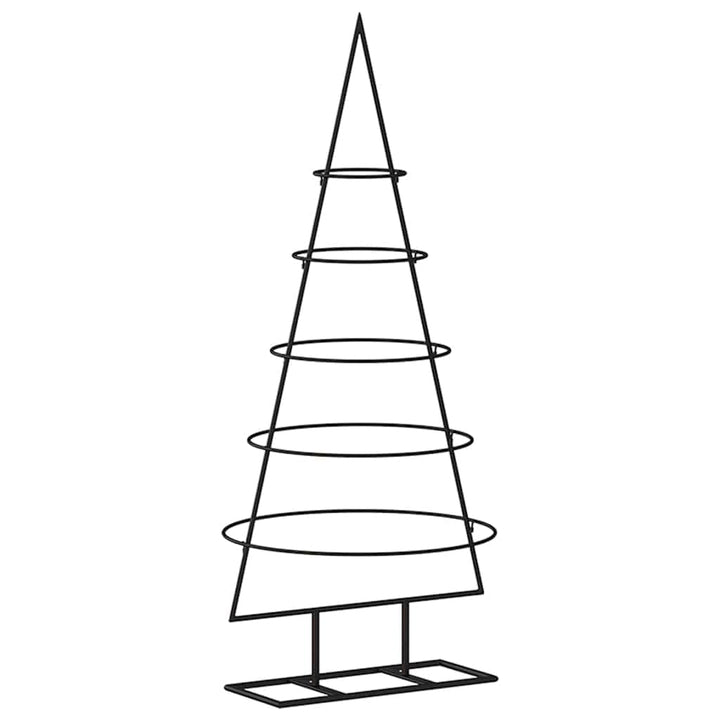 vidaXL Metall Weihnachtsbaum für Dekorationen, Christbaum mit 5 Ebenen, Platzsparend DIY Dekoration,