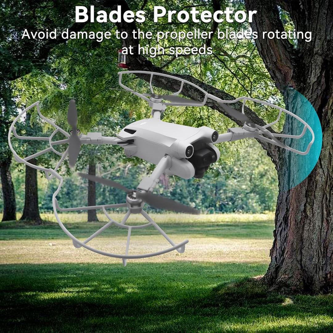 Mini 3 Pro Propeller – mit Blattschutz Propellerhalter Propeller Stabilisator Fahrwerk Beinen faltba