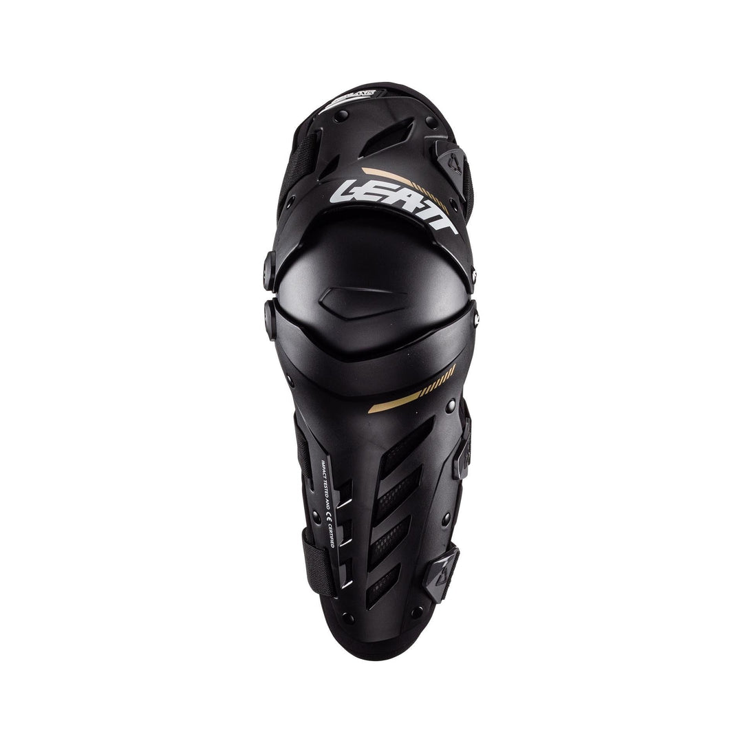 Leatt Dual Axis Knie- und Schienbeinschoner Small/Medium Schwarz, Small/Medium Schwarz