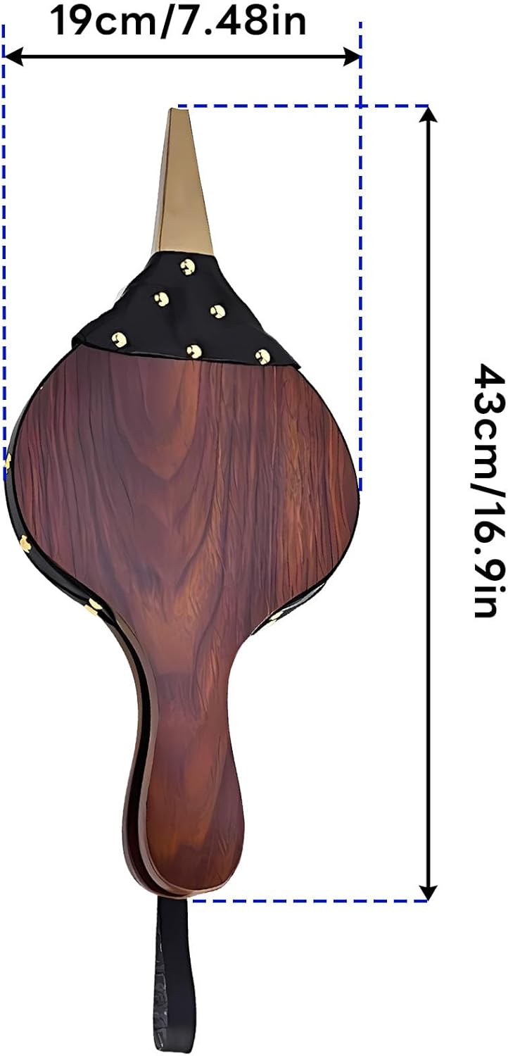 Blasebalg Kamin, Kamin Grillgebläse, Grosser Blasbalg Aus Holz, Grillblasebalg Grillgebläse, Verwend
