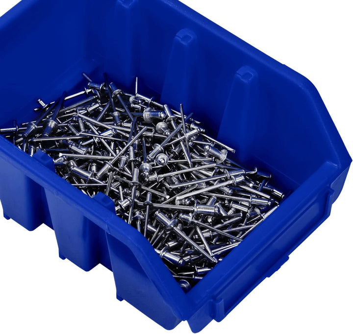 PAFEN Stapelboxen Set – 20x Stapelbox für Werkzeugwand 160 x 75 x 115 mm – Sichtbox Stapelkasten Sta