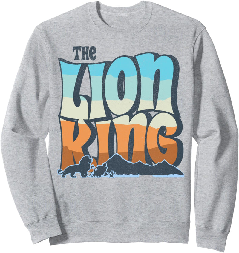 Disney The Lion King Retro Title Logo Sweatshirt