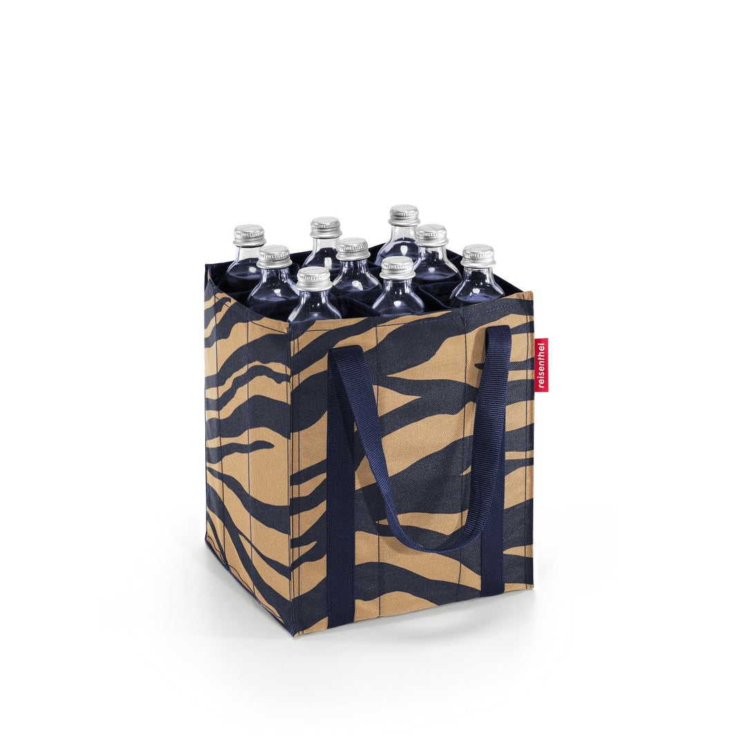 reisenthel bottlebag sumatra - 9 Fächer, einfaches Recycling der Flaschen, Tragegurte, Sumatra