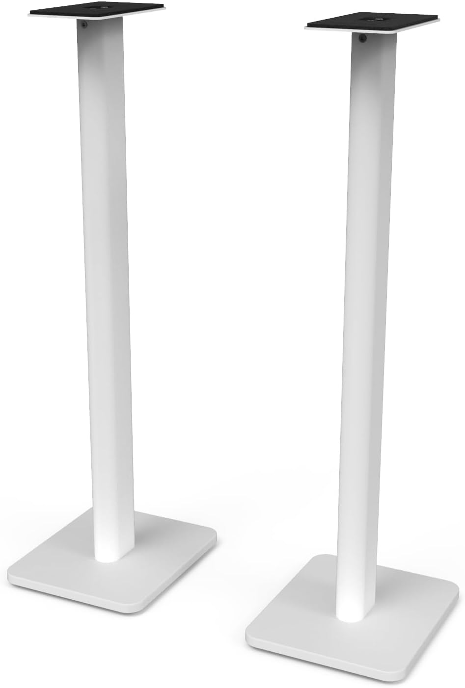 Kanto SP32PLW 32" Speaker Floor Stands | Designed for Medium to Large Bookshelf Speakers | Heavy Ste