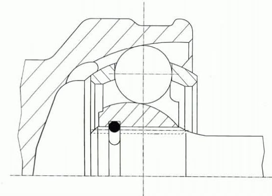 SPIDAN 21363 Gelenksatz, Antriebswelle