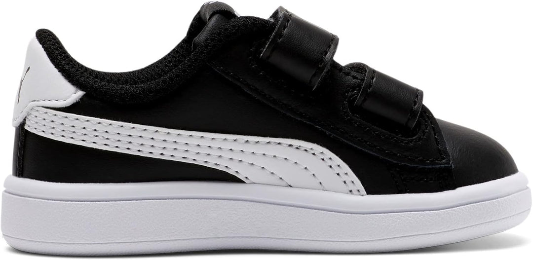 PUMA Unisex Baby Smash V2 L V Inf Sneaker 20 EU Puma Black Puma White, 20 EU Puma Black Puma White