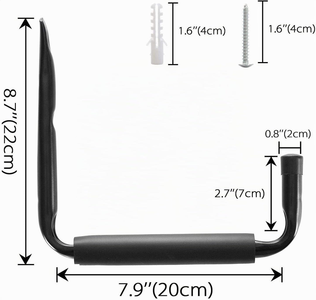 Wandhaken Garage Schwerlast-Gerätehalter Leiter Haken, Storage Hanger Organizer für Kajaks Leiter Fa