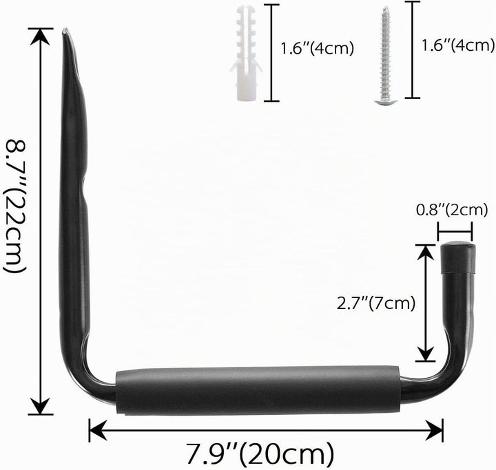 Wandhaken Garage Schwerlast-Gerätehalter Leiter Haken, Storage Hanger Organizer für Kajaks Leiter Fa