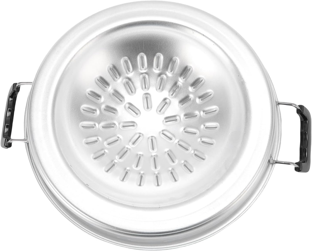 Thai Korean BBQ Grill Pfanne, 2 in 1 Sogar Heizung Heisstopf Grill Holzkohlewanne Eisen Grillschale