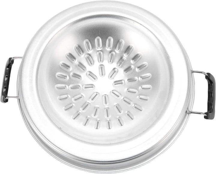 Thai Korean BBQ Grill Pfanne, 2 in 1 Sogar Heizung Heisstopf Grill Holzkohlewanne Eisen Grillschale