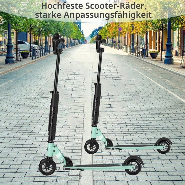 2 Stück 110mm Stunt Scooter Rollen, Scooter Ersatzräder räder mit ABEC-9 Lager, für meisten Stuntsco