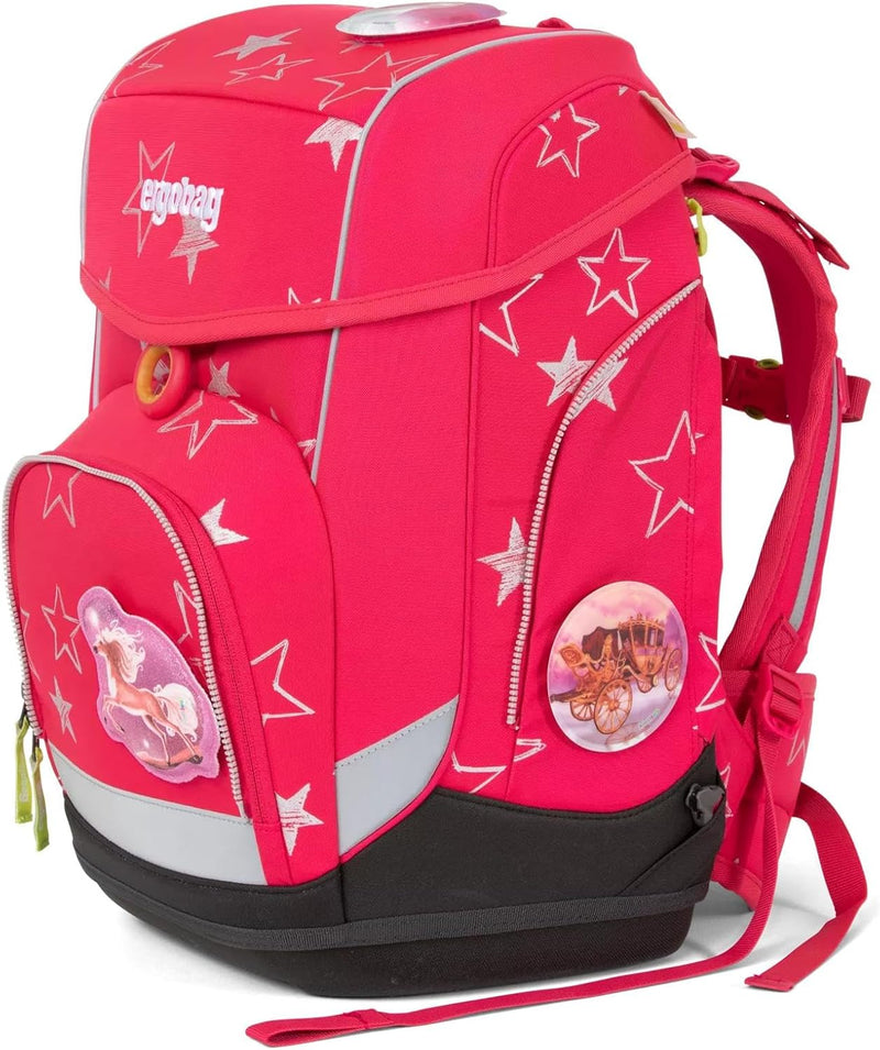 ergobag cubo Set ergonomischer Schulrucksack Klassisch 5-teilig 1. Klasse Grundschule 40x20x25 cm (B