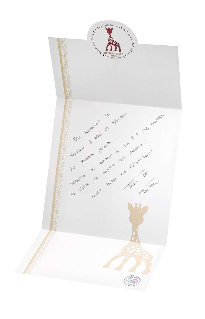 Sophie la girafe Geschenkset für Babys mit Rassel und Beissring Classic Creation Set 3, Classic Crea