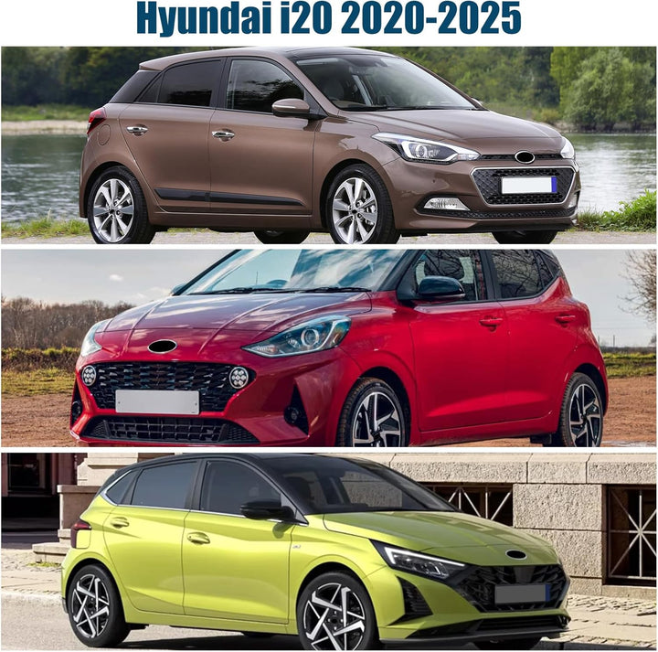 Sonnenschutz Auto Frontscheibe Ersatz für Hyundai i20 2020-2024, UV Schutz Reflektierender Staub Sch