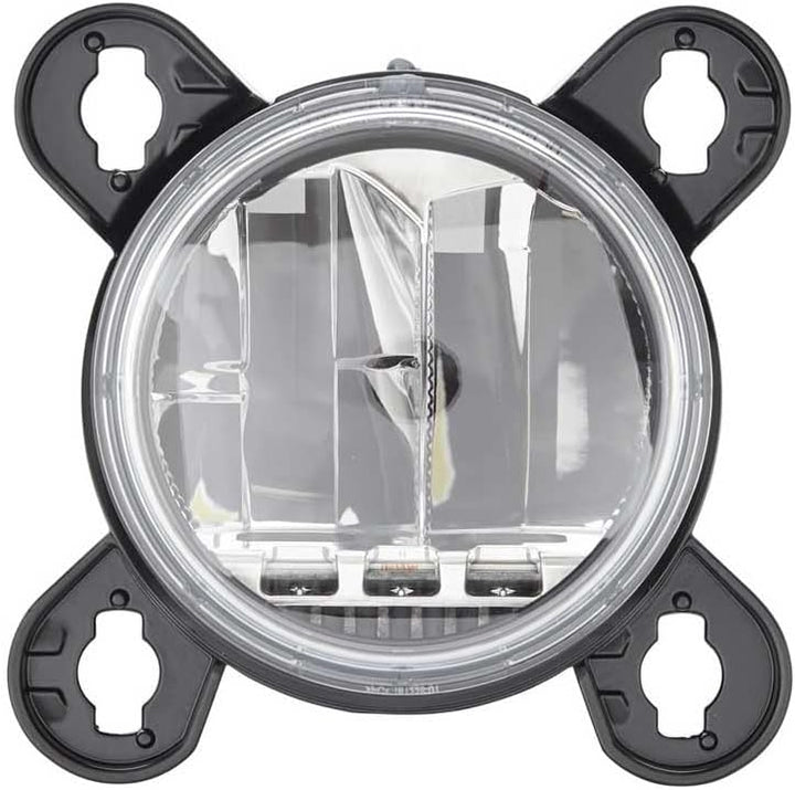 HELLA - LED-Hauptscheinwerfer - 90mm Essential R80 - 24/12V - rund - Einbau - Stecker: DEUTSCH Steck