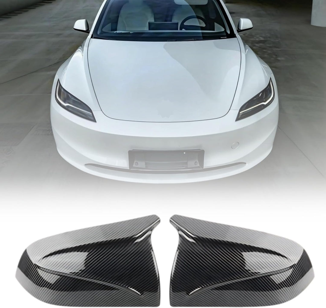 Ezweiji model 3 Seitenspiegel, 1 Paar Auto Rückspiegel Seite Rückspiegel Abdeckung für Tesla Model 3