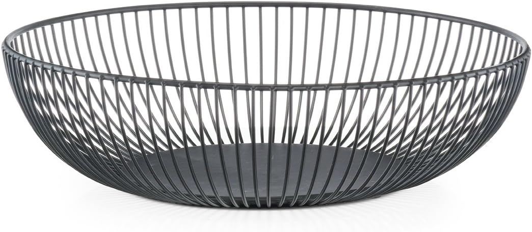 Zeller 25365 Brotkasten, Bamboo/Metall, schwarz, ca. 39 x 27 x 19 cm, Brotaufbewahrung, Trendige Sch