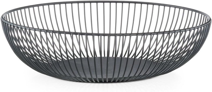 Zeller 25365 Brotkasten, Bamboo/Metall, schwarz, ca. 39 x 27 x 19 cm, Brotaufbewahrung, Trendige Sch