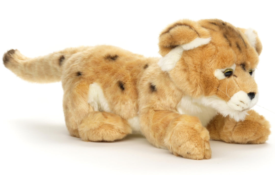 Uni-Toys - Löwenbaby - 31 cm (Länge) - Plüsch-Löwe, Wildtier - Plüschtier, Kuscheltier Löwenbaby (31