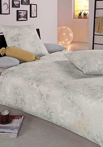 Estella Freda Mako-Satin Bettwäsche 155x220 + 1x 80x80 leinen