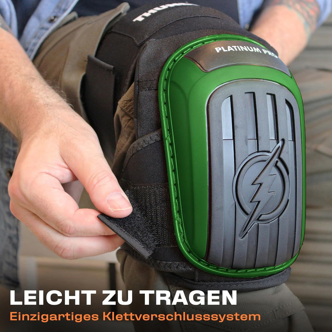 Thunderbolt® Knieschoner Professioneller Knieschützer mit komfortablem Gelkissen Knieschoner Fliesen