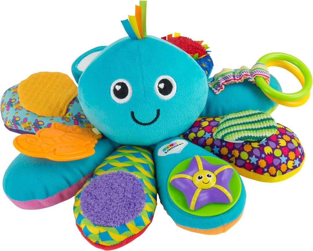 Lamaze Baby Spielzeug%22Captain Calamari, die Piratenkrake%22 Clip & Go, Hochwertiges Kleinkindspiel
