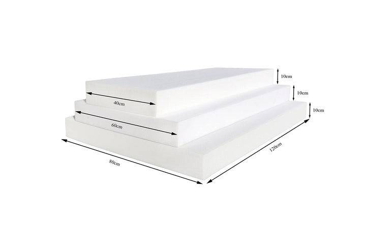Schaumstoffplatte 120x40x10 Schaumstoff Schaumstoffmatte Schaumkissen für Palettenmöbel Palettenkiss