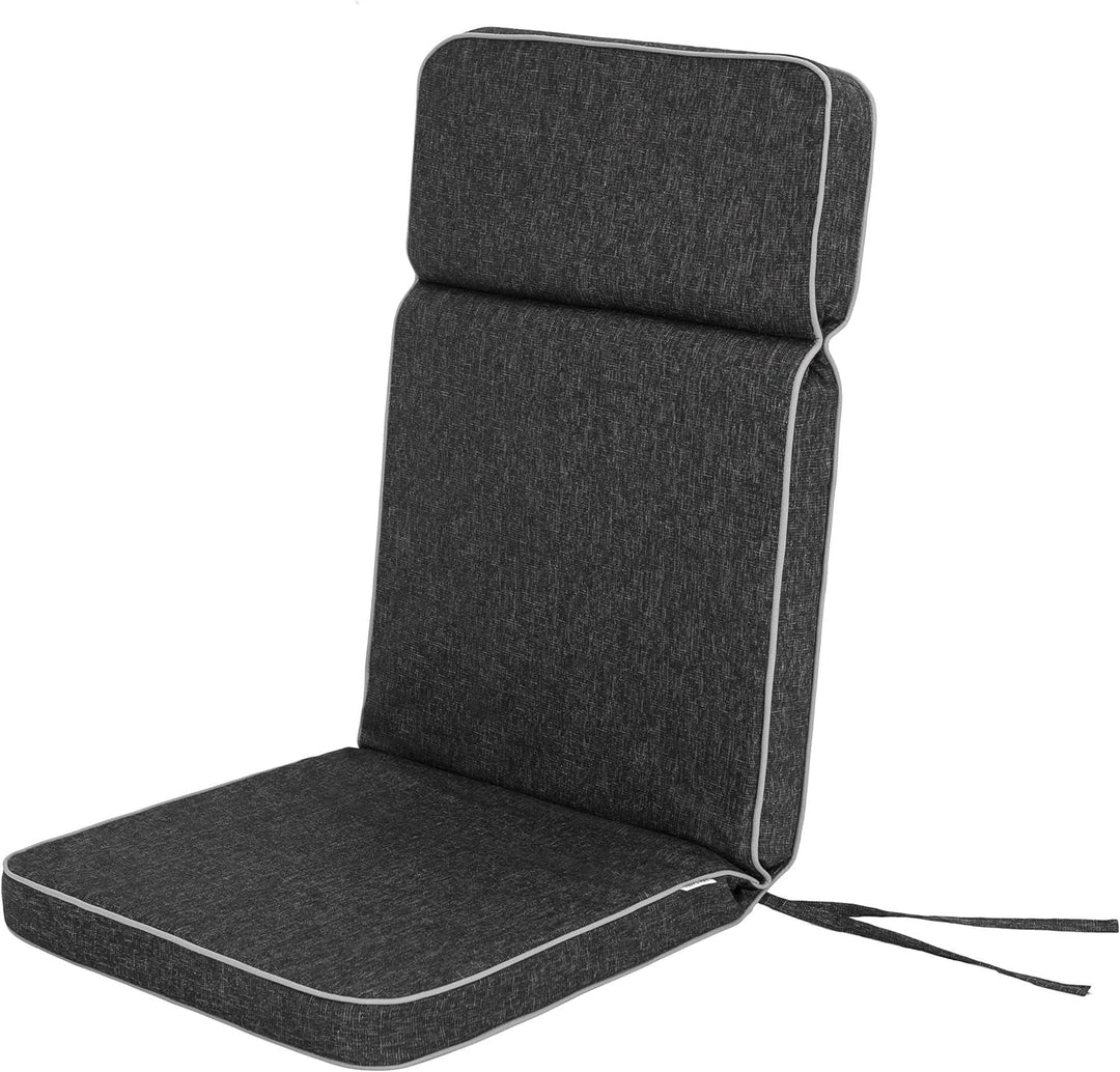 Bjird 1-Stück Stuhlauflagen für Gartenmöbel Sitzpolster für Hochlehner, Gartenmöbelauflagen, Gartens