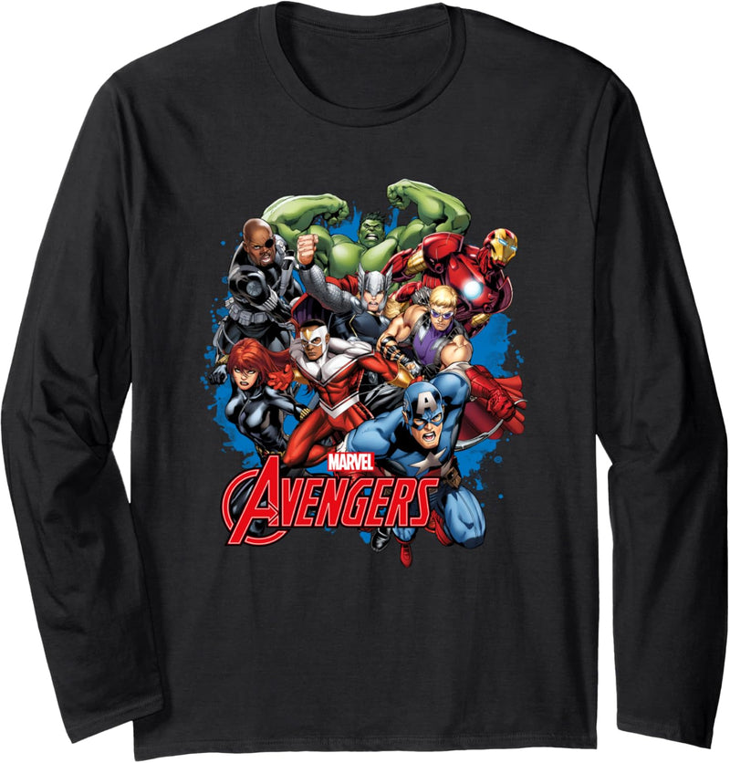 Marvel Avengers Classic Action Langarmshirt