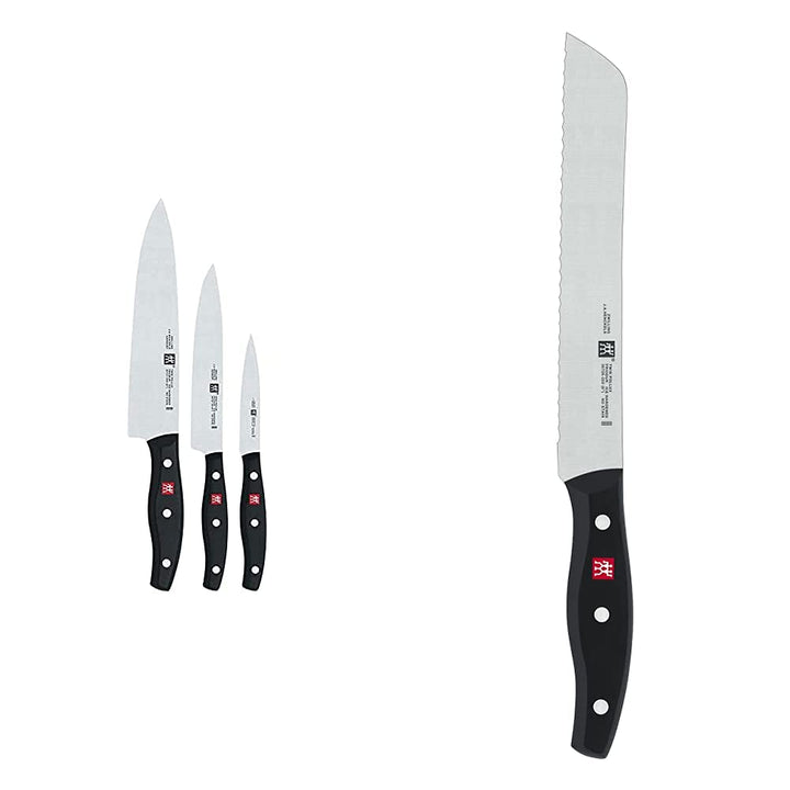 Zwilling 30763-000 Twin Pollux Messerset, Kunststoff-Schalen, 420 x 135 mm, 4-teilig, schwarz &amp; 3072