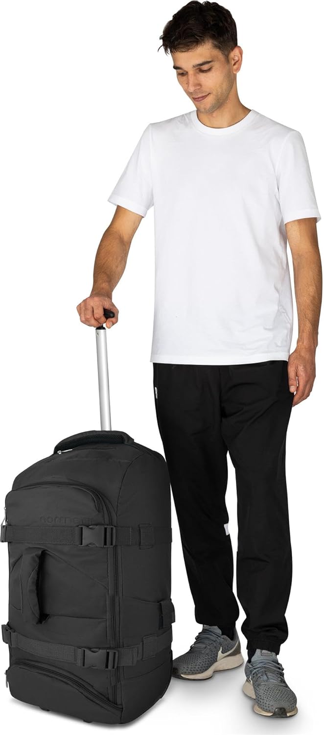 normani Backpacker Reisetaschen-Rucksack mit Trolleyfunktion - Trolley mit Frontloader Funktion und