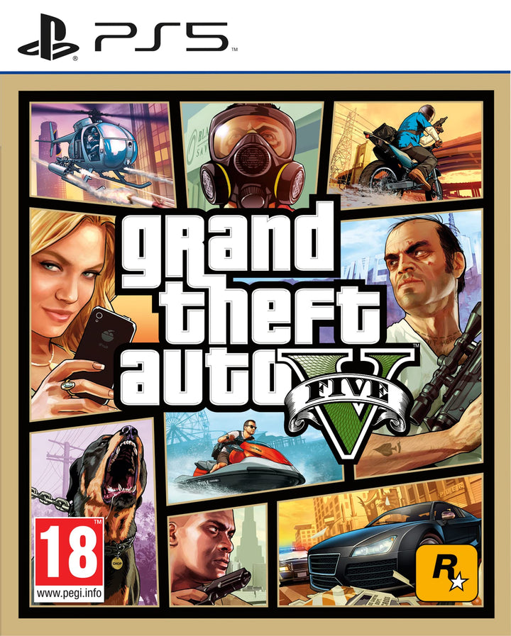 Take 2 GTA 5 - Grand Theft Auto V uncut Edition deutsche Verpackung für PS5