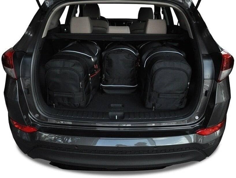 KJUST Kofferraumtaschen 4 stk kompatibel mit HYUNDAI TUCSON III (TL) 2015-2020