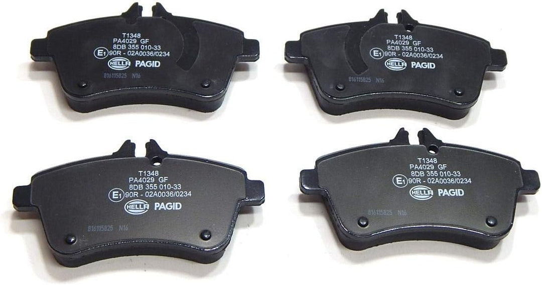 HELLA PAGID 8DB 355 010-331 Bremsbelagsatz - T1348 - Dicke/Stärke: 20.1mm - Bremssystem: Lucas - für