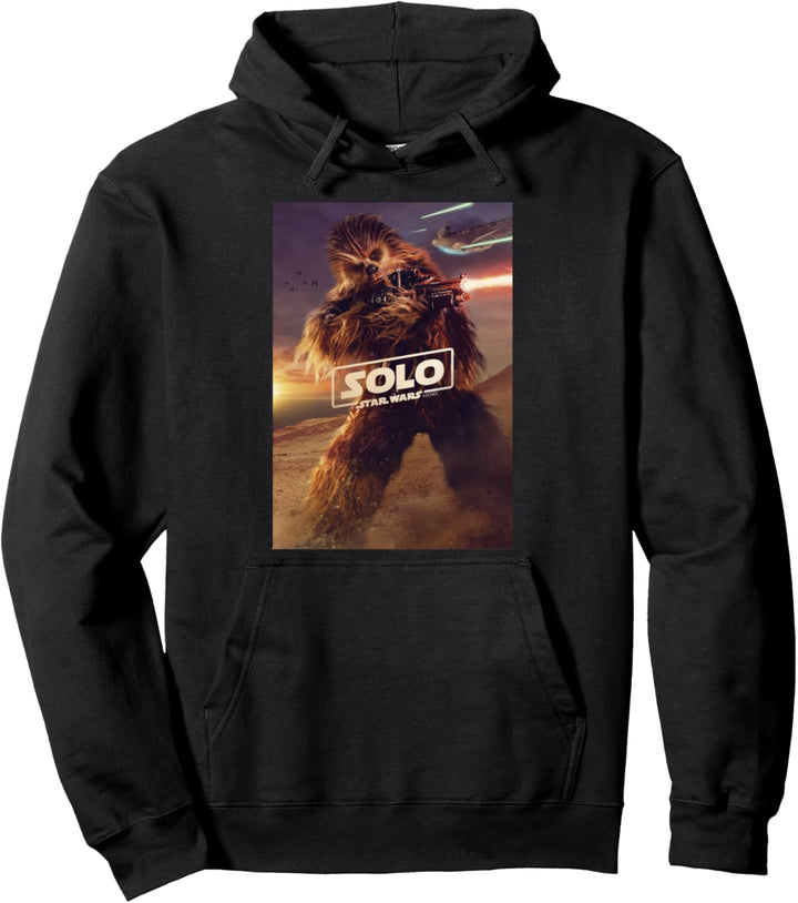 Han Solo Movie Chewie Solo Movie Poster Pullover Hoodie