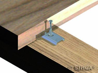 Dielenfix II DF SIHGAMID | Terrassenbefestigung | Holzterrasse | Terrassenschrauben | nicht sichtbar