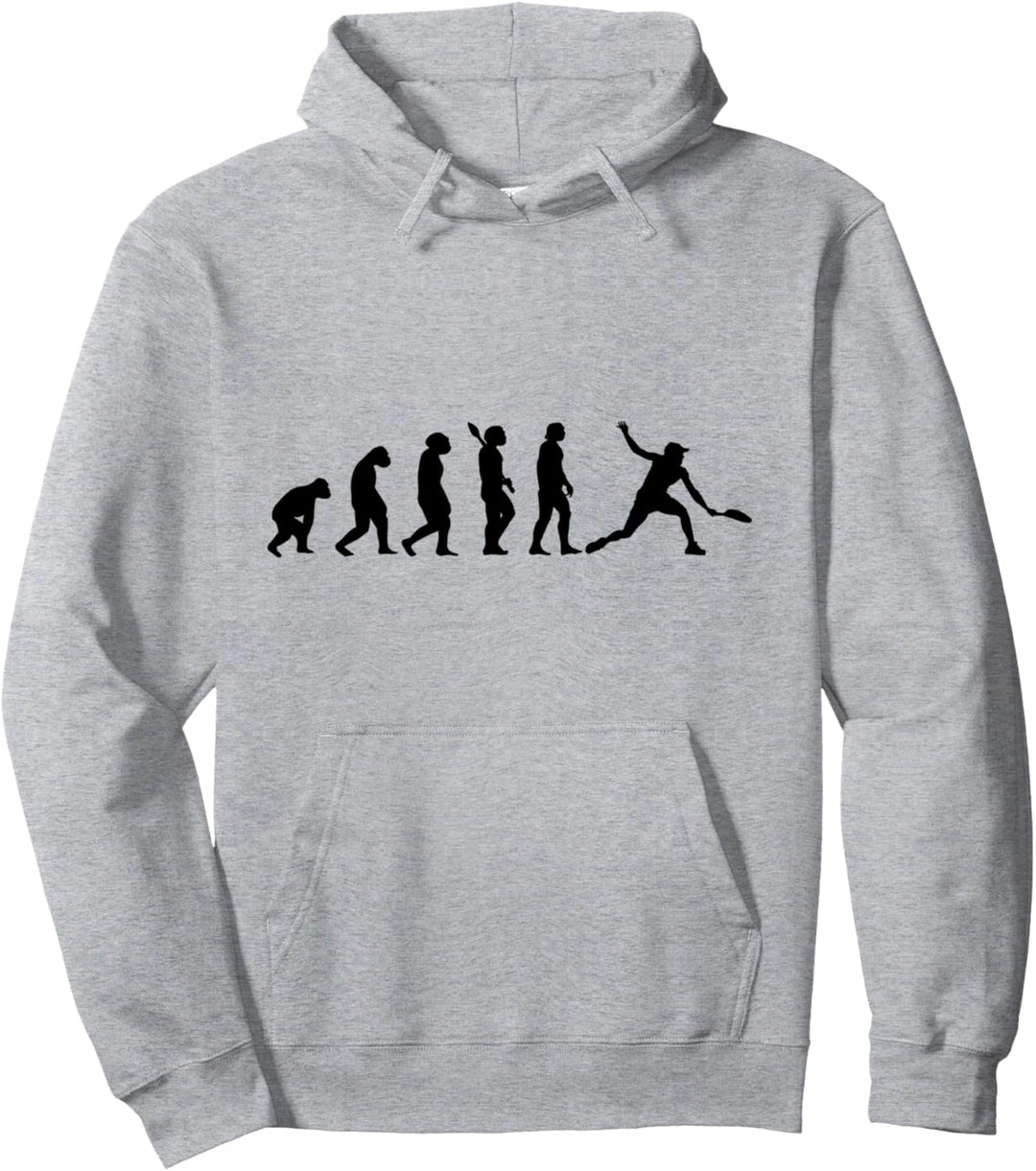 Tennisspieler Evolution Tennis Trainer Tenniscoach Geschenk Pullover Hoodie