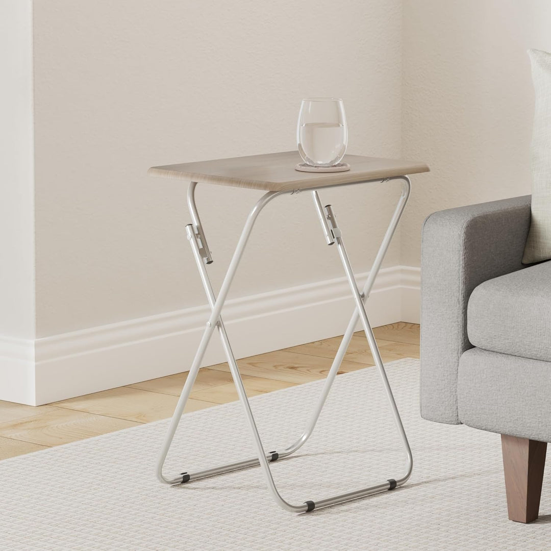 5 five simply smart Klapptisch 1-sitzig holzeffekt - Klapptisch mit Holz-Effekt, MDF, Metall, Abmess