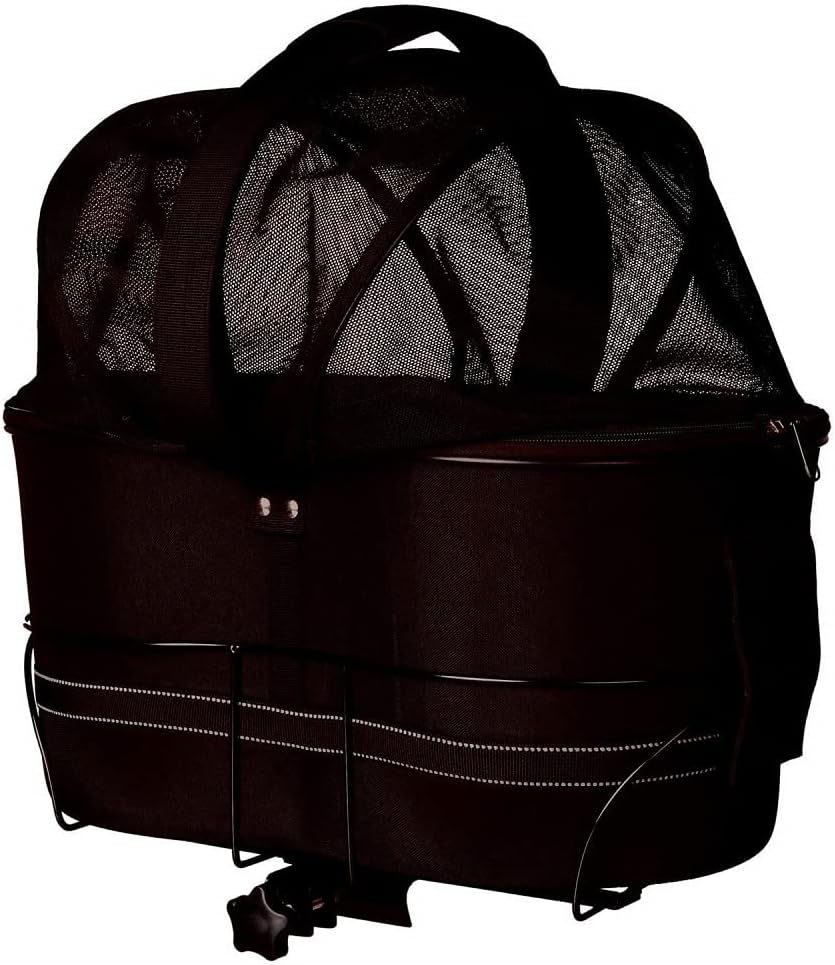 Trixie 13118 Fahrradkorb für breite Gepäckträger, 29 × 42 × 48 cm,